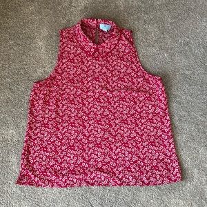 Cece XL Peter-pan collar blouse